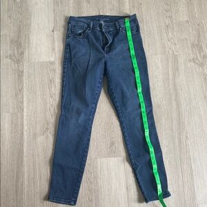 MOTT & BOW Classic Blue High-Rise Women's Skinny Jeans